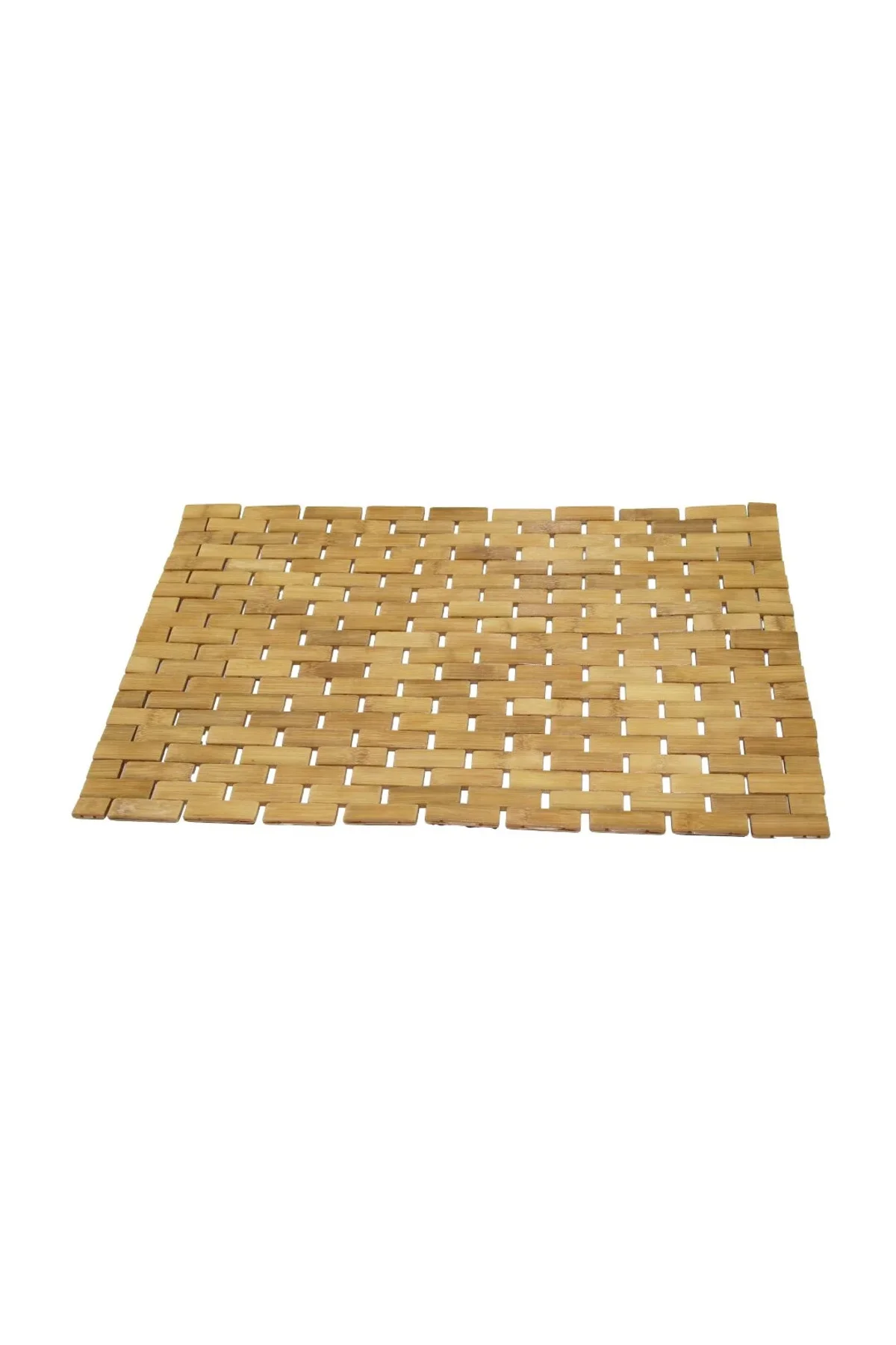 Dikdörtgen - Bambu Kaydırmaz Banyo Paspası 42X62CM