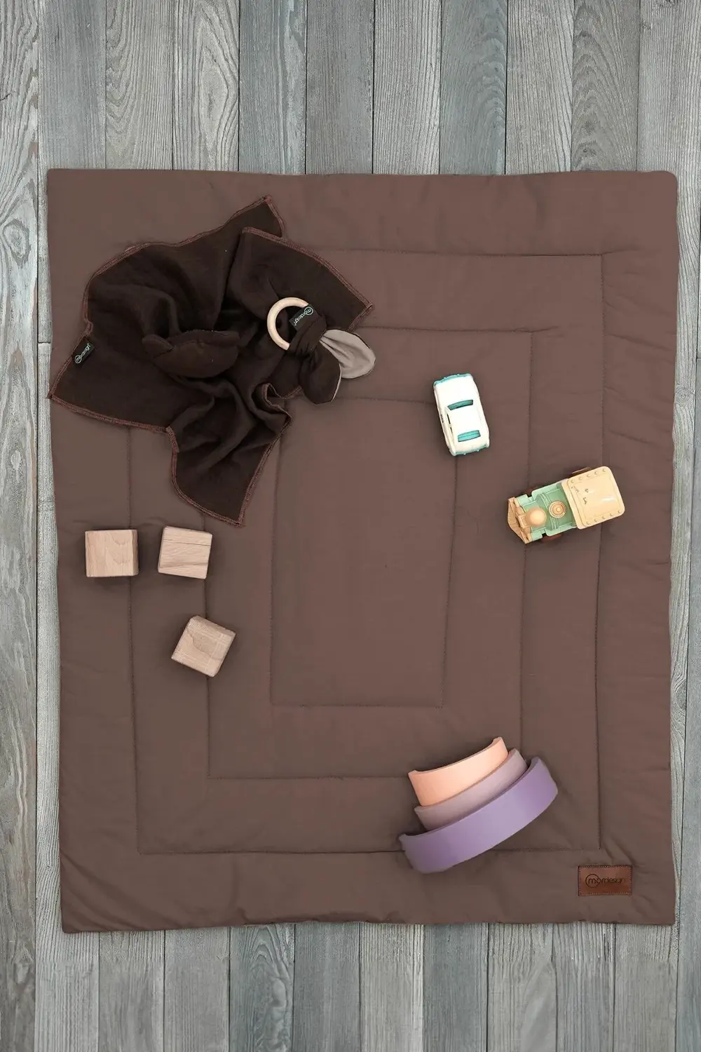 Dikdörtgen Bebek/Çocuk Oyun Halısı, Yenidoğan Emekleme Pedi, Akti