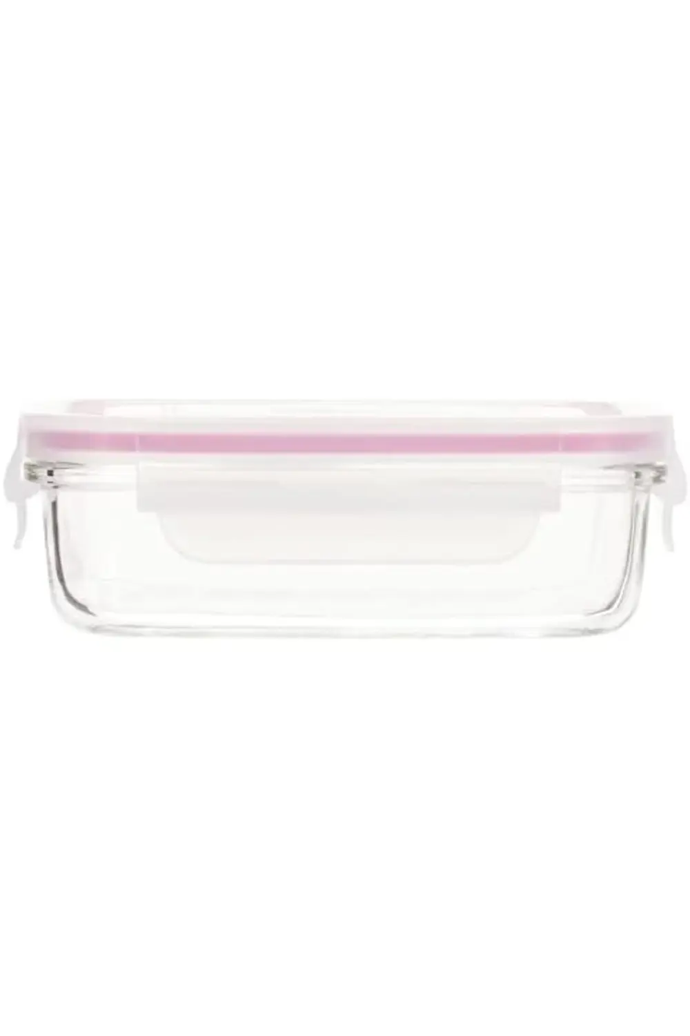 Dikdörtgen Cam Saklama Kabı, 400 ml 3lü paket 395519