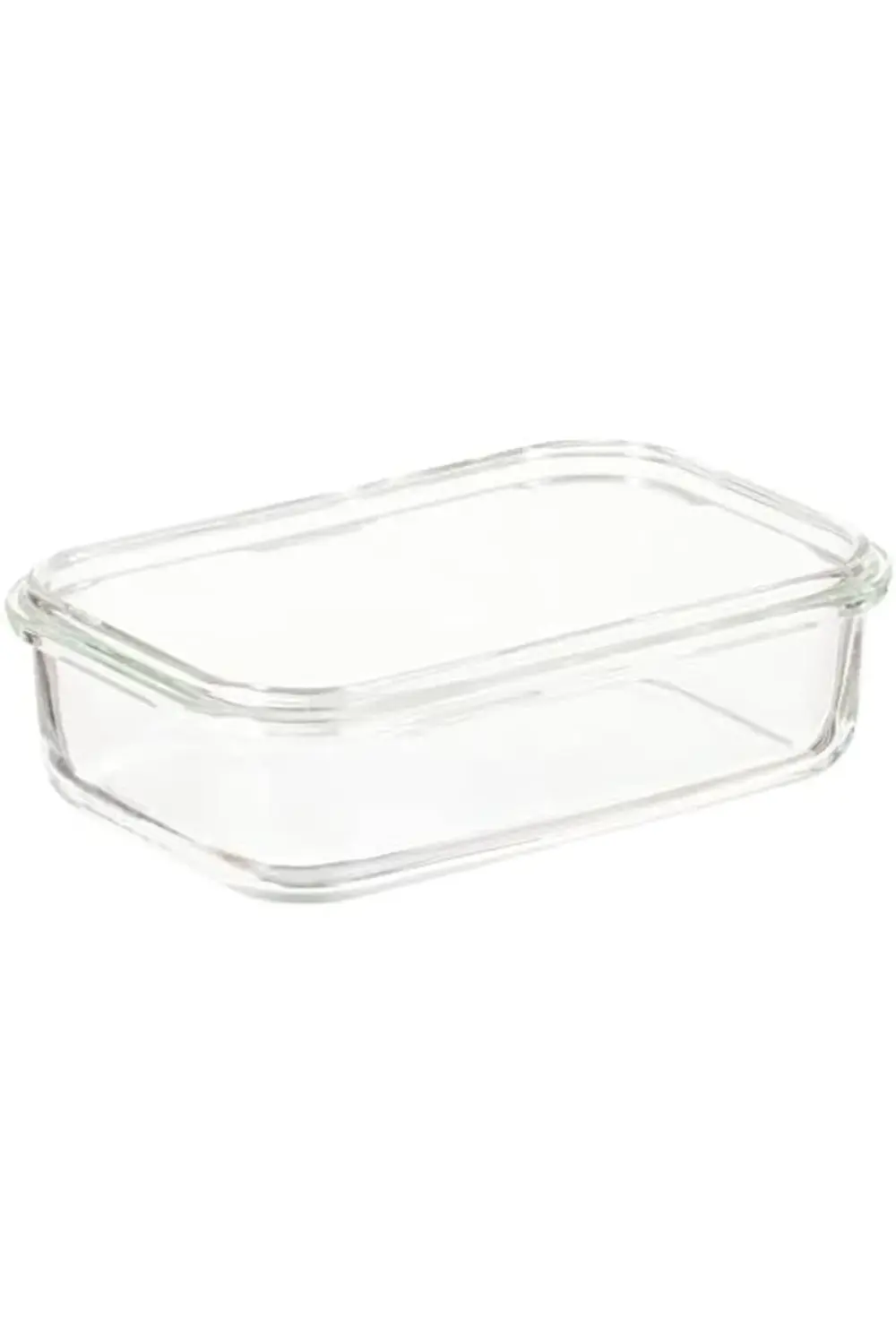 Dikdörtgen Cam Saklama Kabı, 400 ml 3lü paket 395519