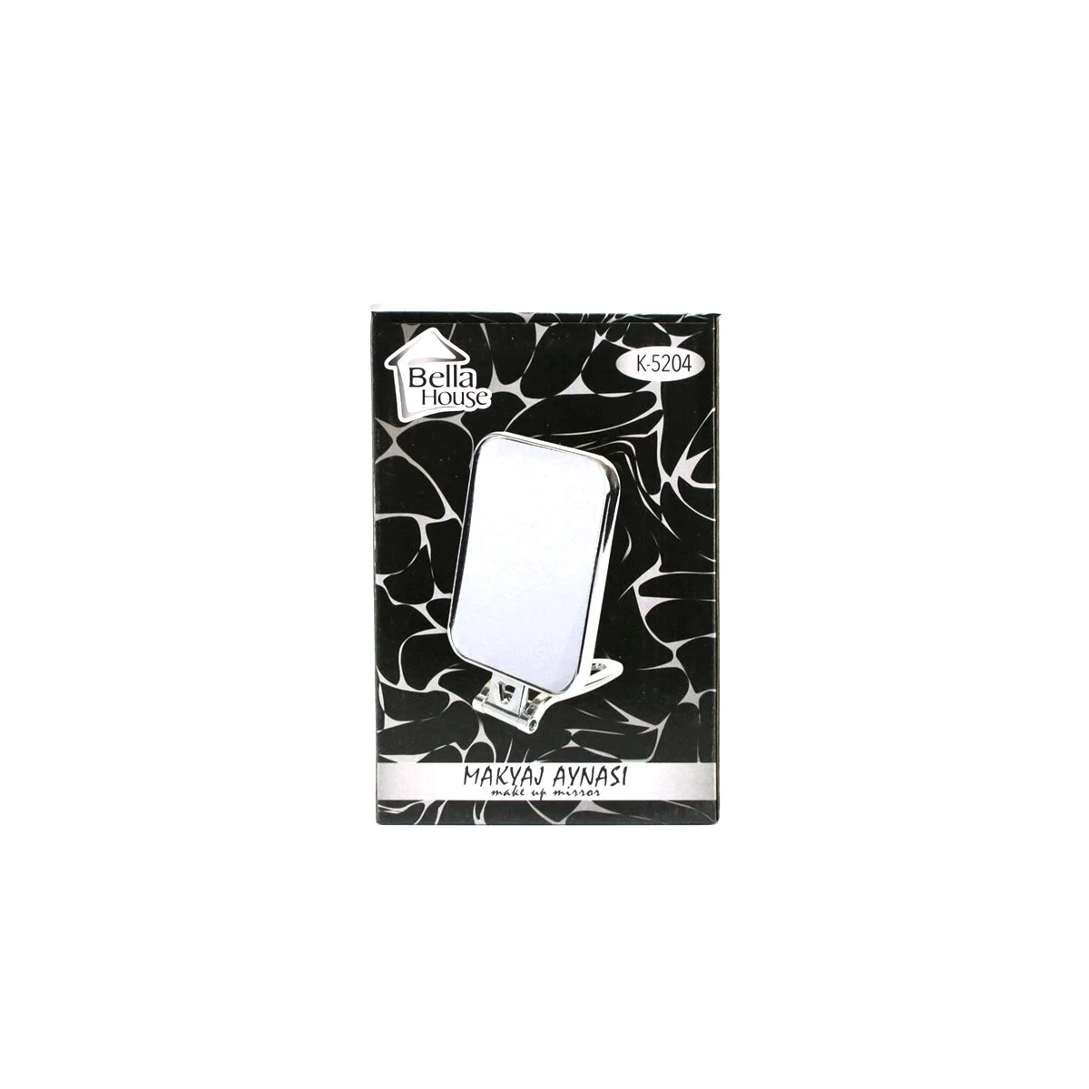 Dikdörtgen - Gümüş 15x11.5cm Makyaj Aynası Çift Taraflı Katlanır Ayaklı Bx40 Fiyatı, Yorumları ve Özellikleri