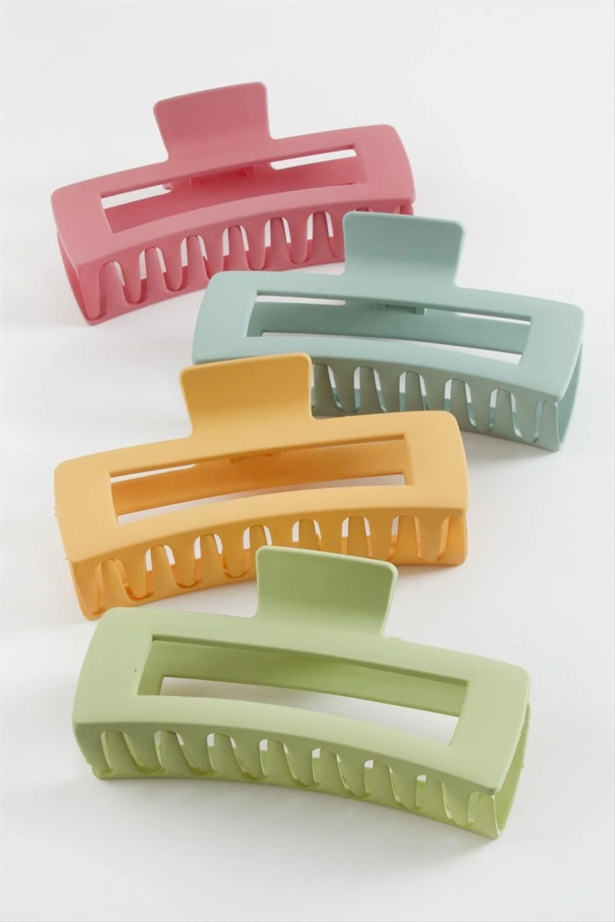 Dikdörtgen Renkli Mandal Toka 12 cm