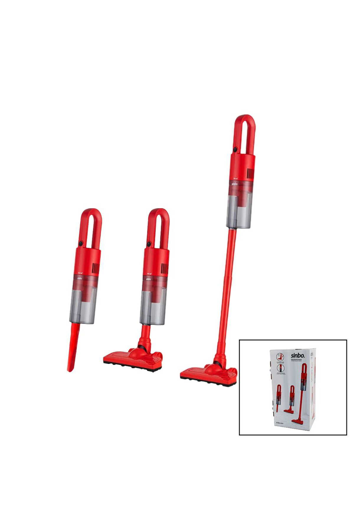 Ok Aksesuar Dikey Elektrikli Süpürge 500W 90 Derece Başlik - 1.5Lt Toz Hazne