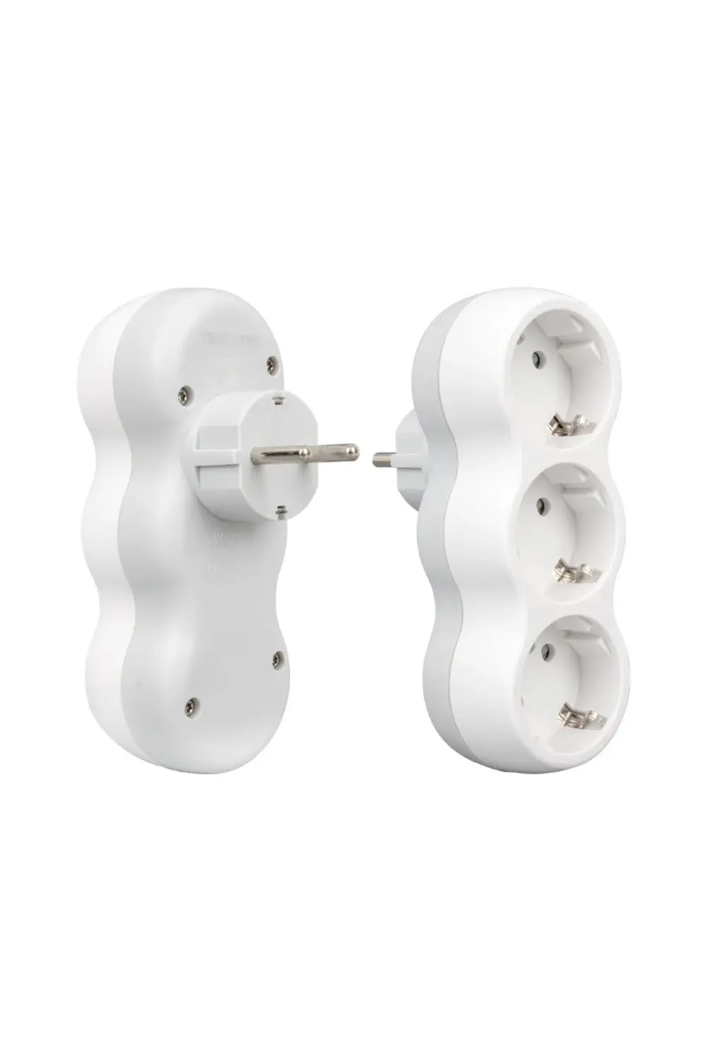 Dikey Model 3 Topraklı Priz Çoklayıcı Elektrik Prizi AXE11A-X66T9