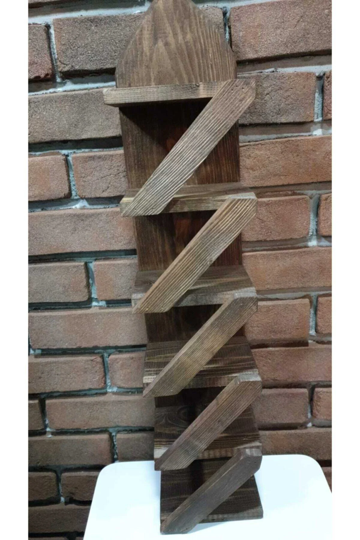 Dikey Şaraplık Şişe Standı 5'li
