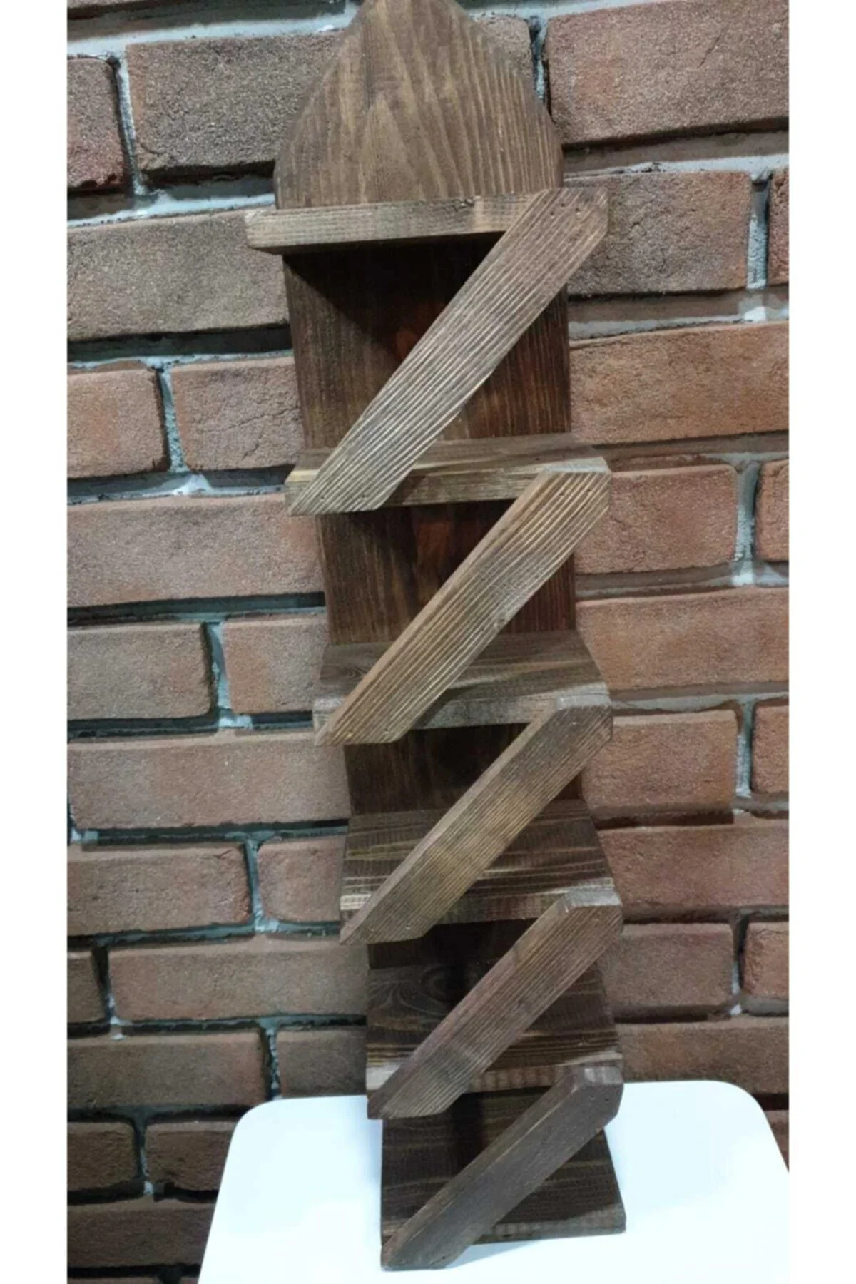 Dikey Şaraplık Şişe Standı 5'li