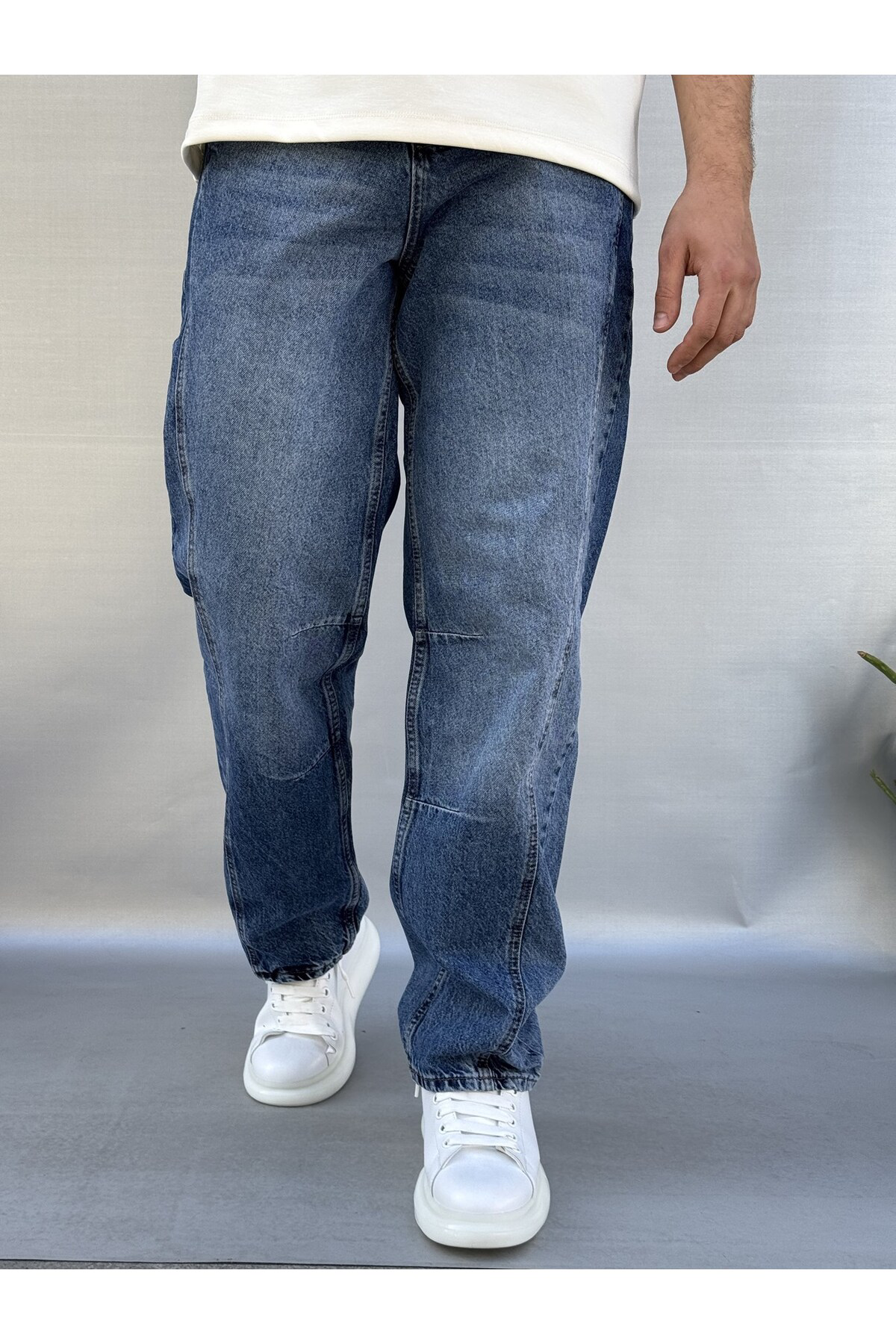 Casualmen32 Dikiş Detayli Relax Baggy Pantolon