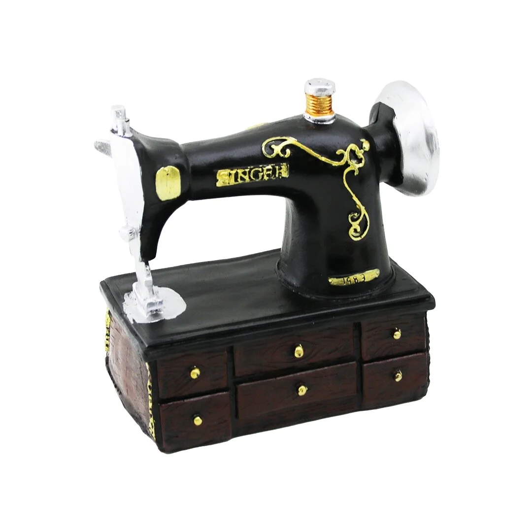 Dikiş Makinesi Vintage Dekoratif Biblo 20x15x8.5cm Reçine Bx40 Fiyatı, Yorumları ve Özellikleri