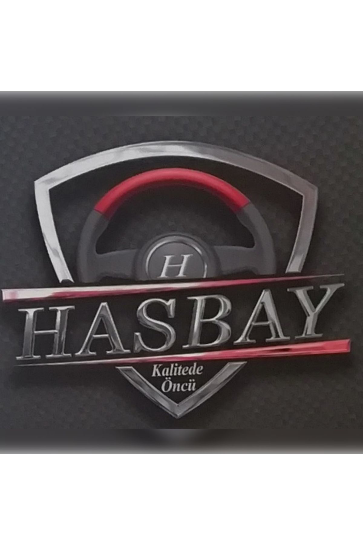 Hasbay Dikişli Direksiyon Kilifi Karbon Taba Deri Siyah Dikişli Nissan Q