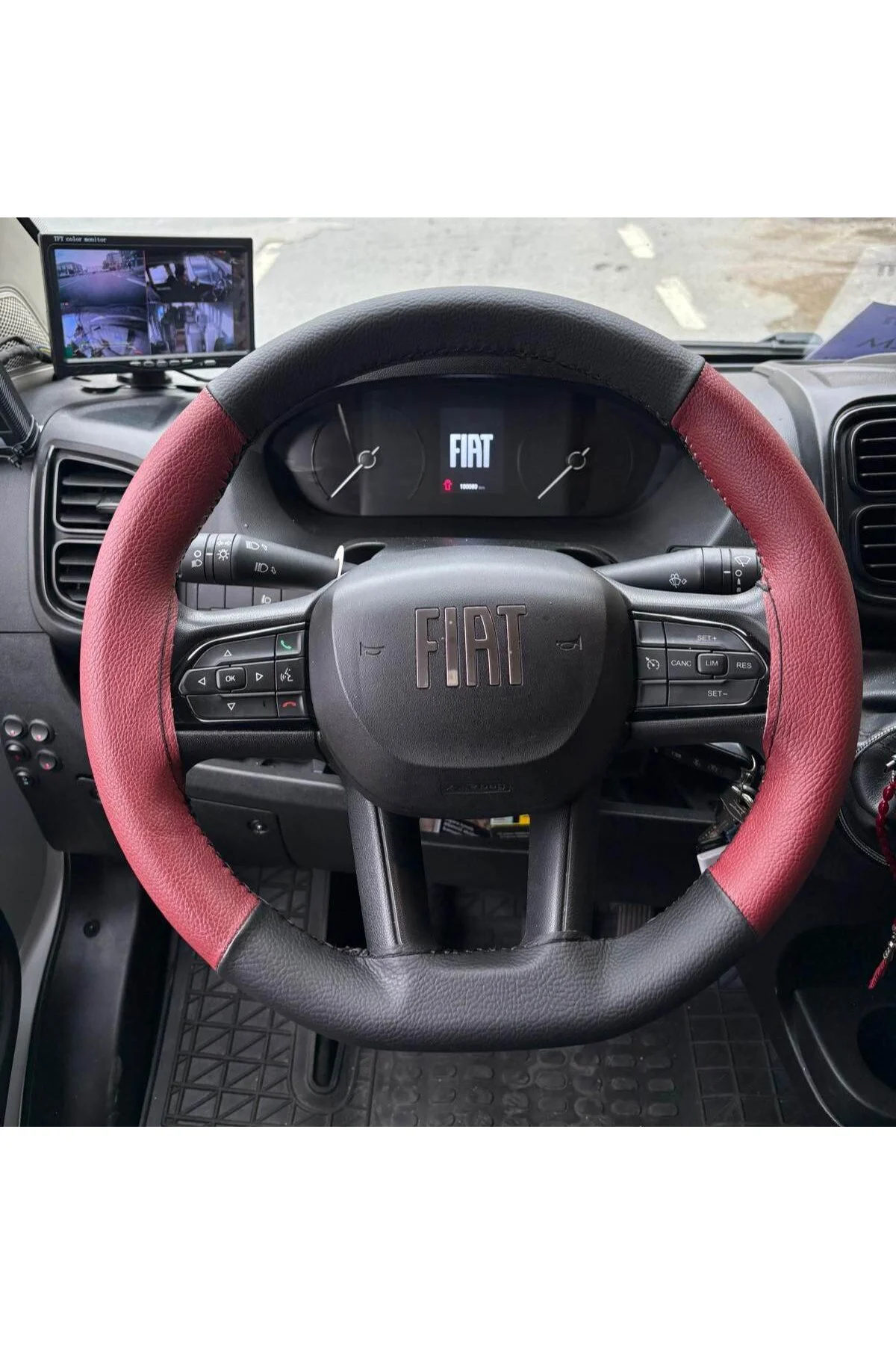 DİKİŞLİ DİREKSİYON KILIFI BORDO / SİYAH DERİ SİYAH DİKİŞLİ FİAT DUCATO FOTODAKİ DİREKSİYON İÇİN DİKİŞLİ DİREKSİYON KILIFI BORDO / SİYAH DERİ SİYAH DİKİŞLİ FİAT DUCATO FOTODAKİ DİREKSİYON İÇİN