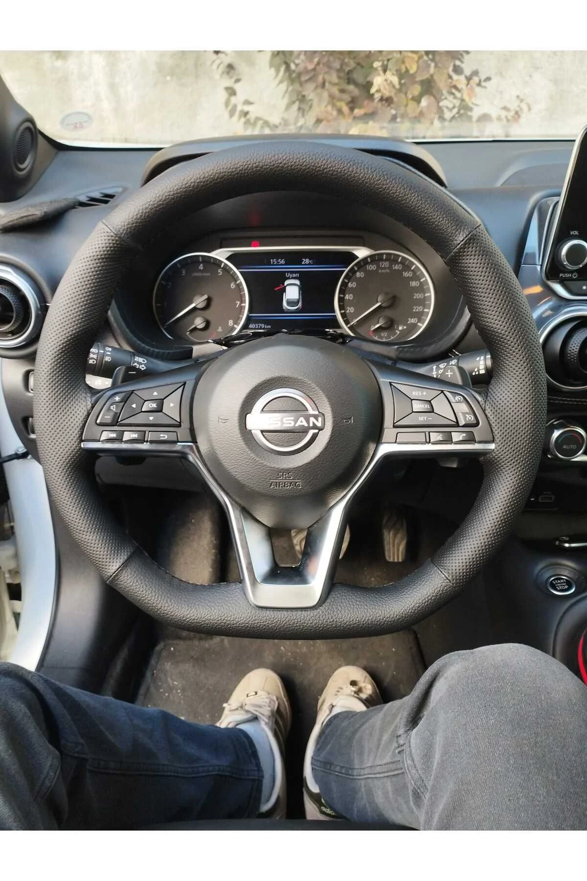 Dikişli Direksiyon Kılıfı Damarlı Noktalı Deri Siyah Dikişli Nıssan Juke İçin Fiyatı, Yorumları ve Özellikleri