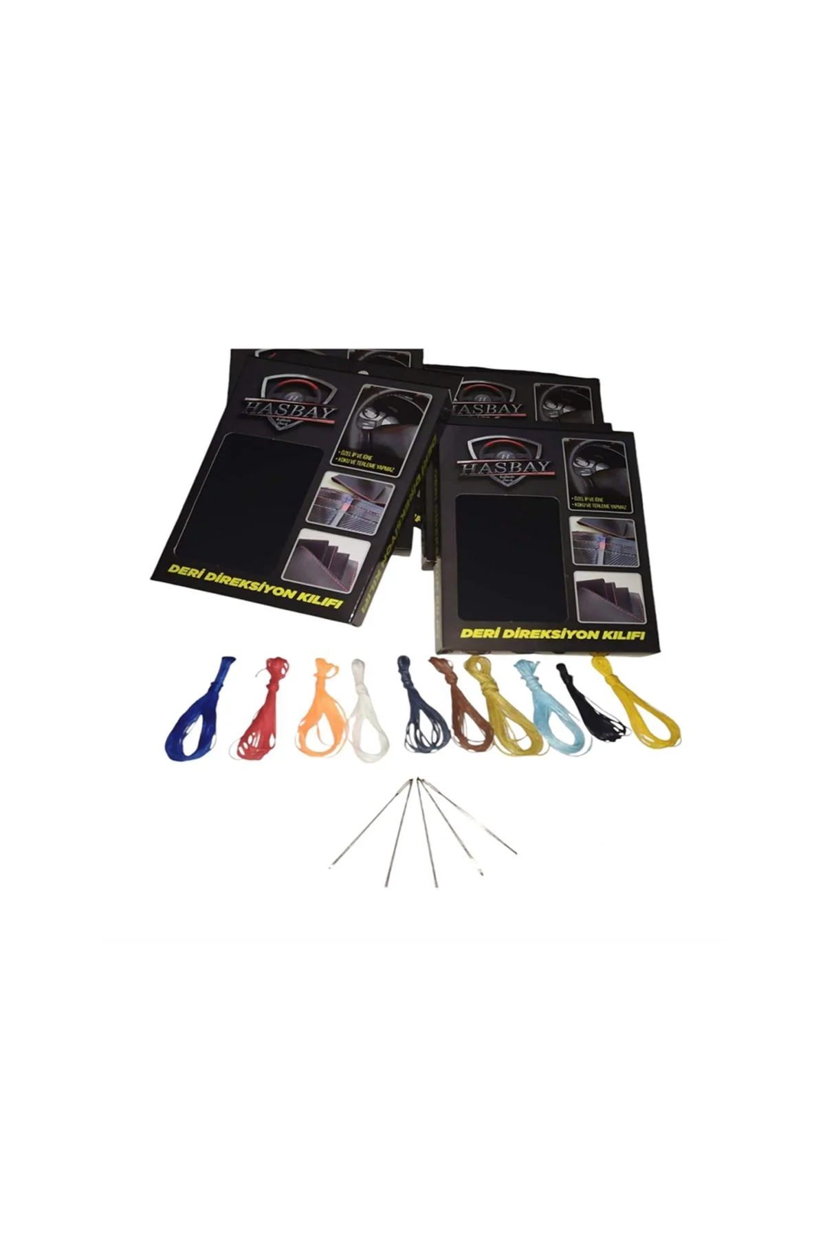 DİKİŞLİ DİREKSİYON KILIFI KARBON DERİ SARI YÜZÜK SARI DİKİŞLİ FORD FİESTA İÇİN