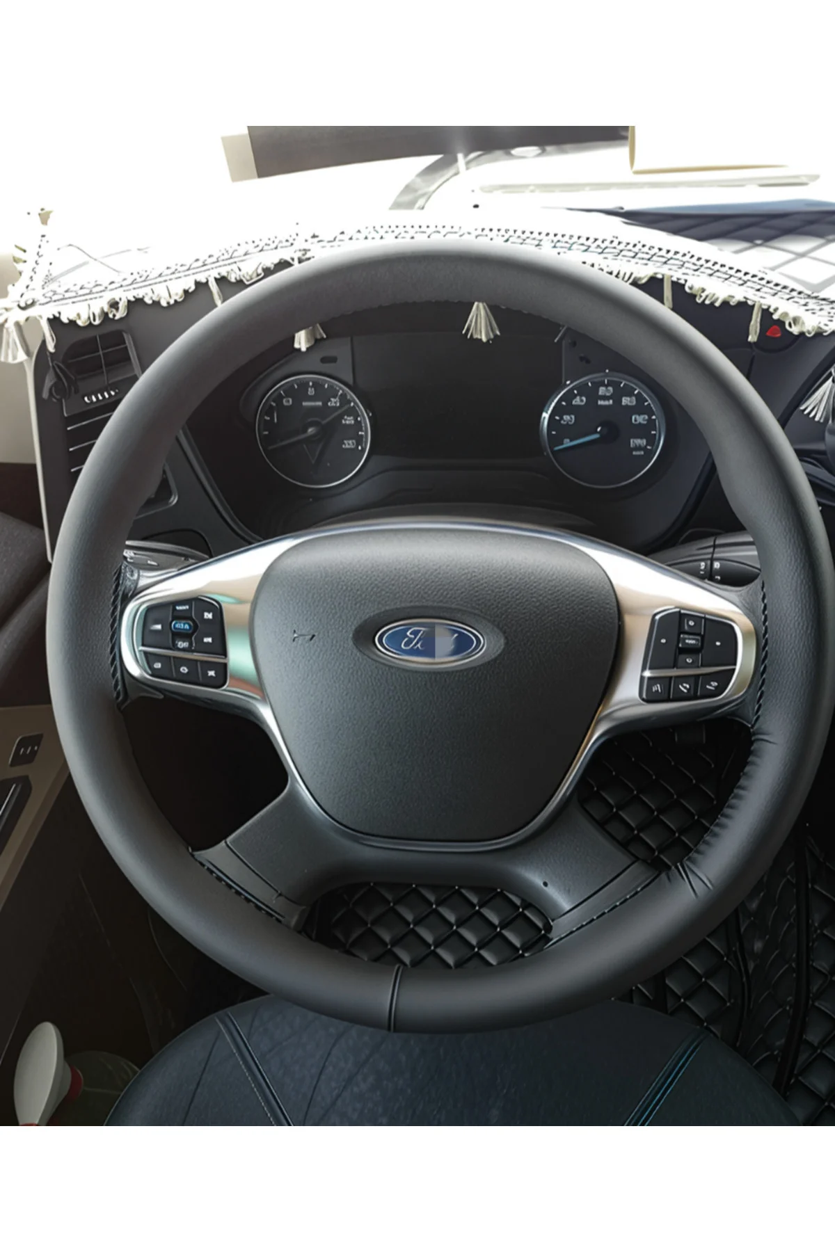DİKİŞLİ DİREKSİYON KILIFI SİYAH DERİ SİYAH DİKİŞLİ FORD F MAX KAMYON TIR İÇİN (Transit e olmaz) DİKİŞLİ DİREKSİYON KILIFI SİYAH DERİ SİYAH DİKİŞLİ FORD F MAX KAMYON TIR İÇİN (Transit e olmaz)