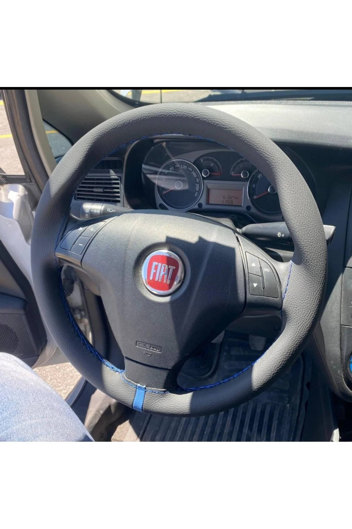 DİKİŞLİ DİREKSİYON KILIFI SİYAH DERİ MAVİ YÜZÜK MAVİ DİKİŞLİ F.İAT LİNEA FİORİNO BU DİREKSİYON DİKİŞLİ DİREKSİYON KILIFI SİYAH DERİ MAVİ YÜZÜK MAVİ DİKİŞLİ F.İAT LİNEA FİORİNO BU DİREKSİYON
