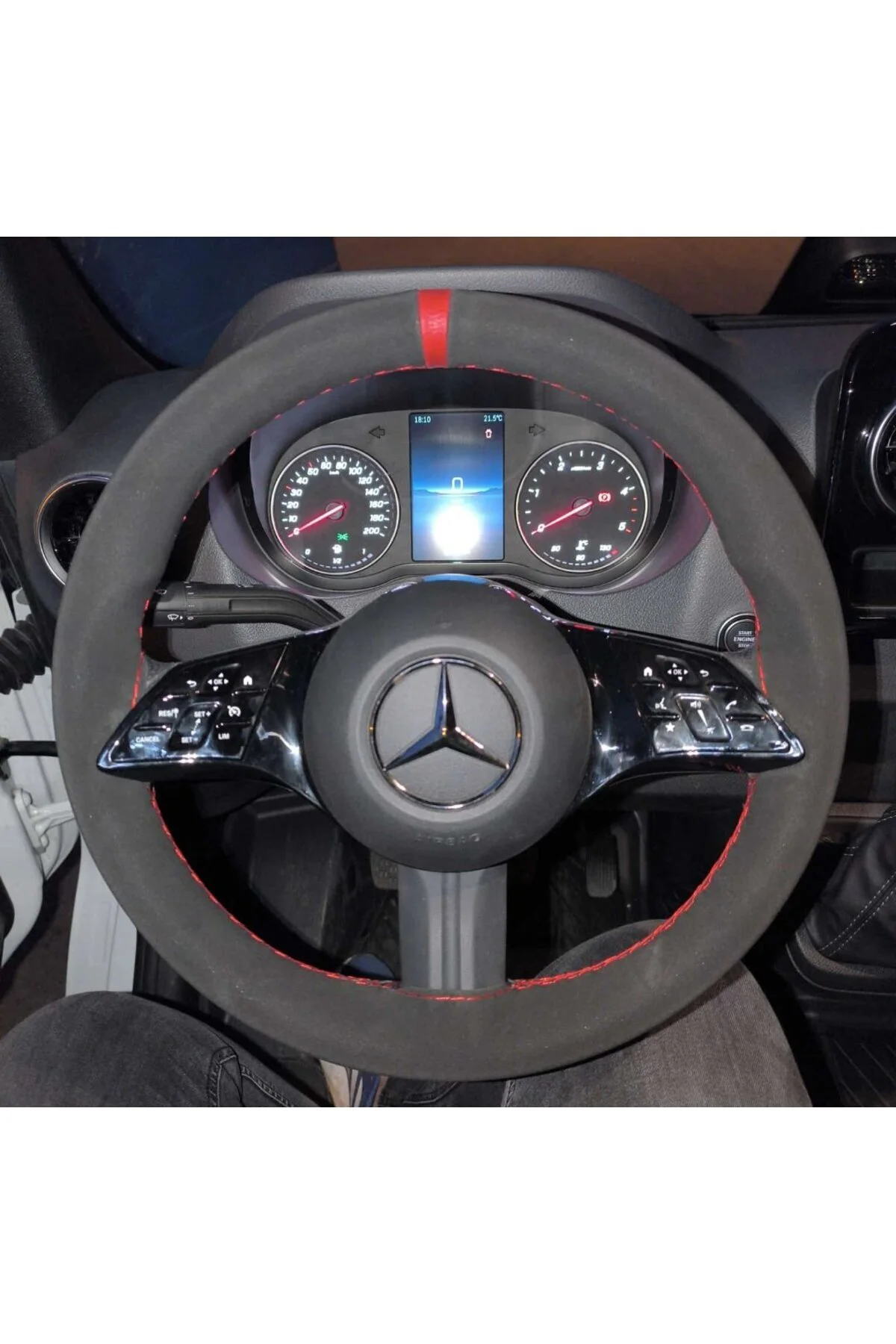 DİKİŞLİ DİREKSİYON KILIFI NUBUK DERİ KIRMIZI YÜZÜK KIRMIZI DİKİŞLİ MERCEDES SPRİNTER VİTO YENİLER DİKİŞLİ DİREKSİYON KILIFI NUBUK DERİ KIRMIZI YÜZÜK KIRMIZI DİKİŞLİ MERCEDES SPRİNTER VİTO YENİLER