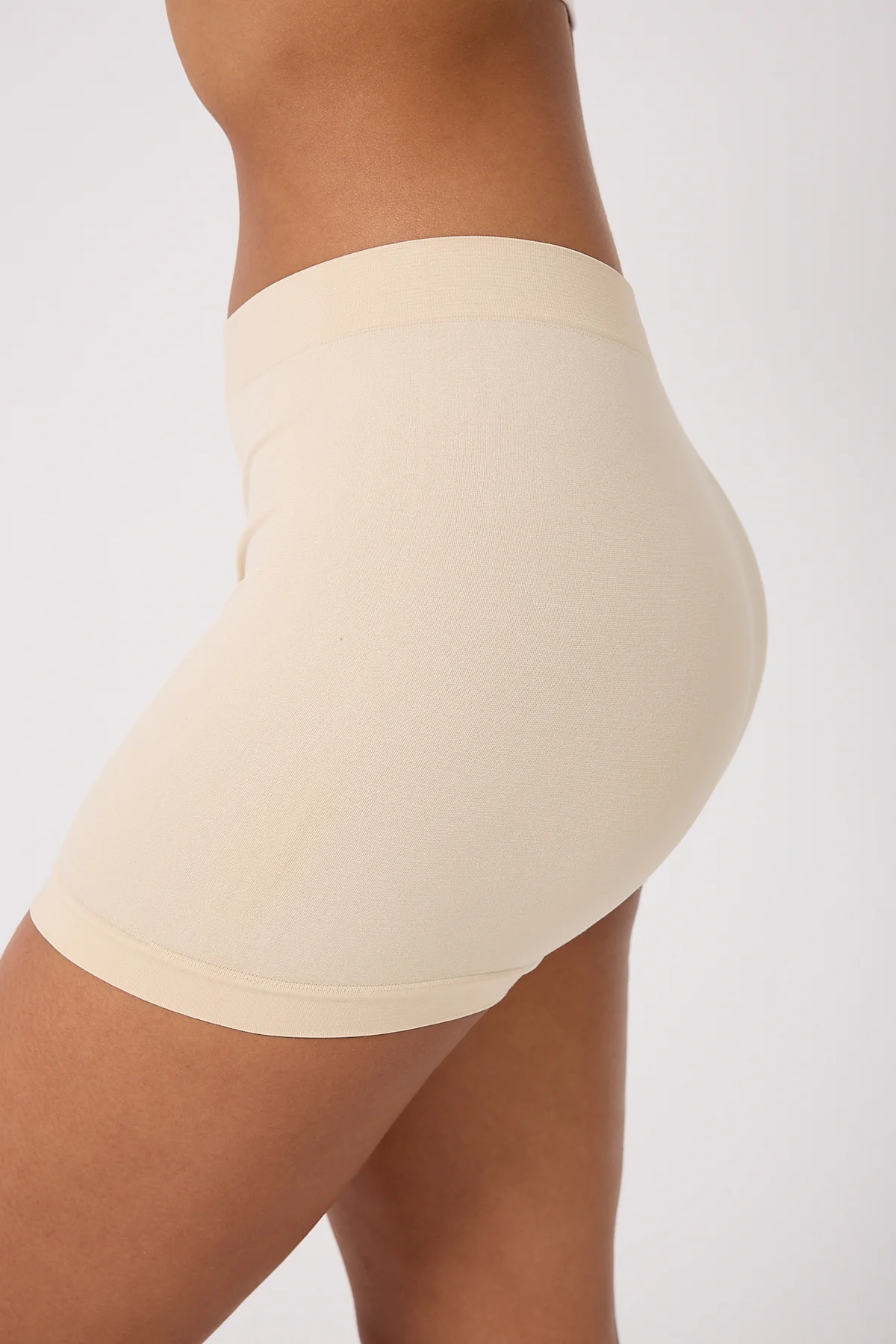 Dikişsiz Basic Esnek Kadın Boxer