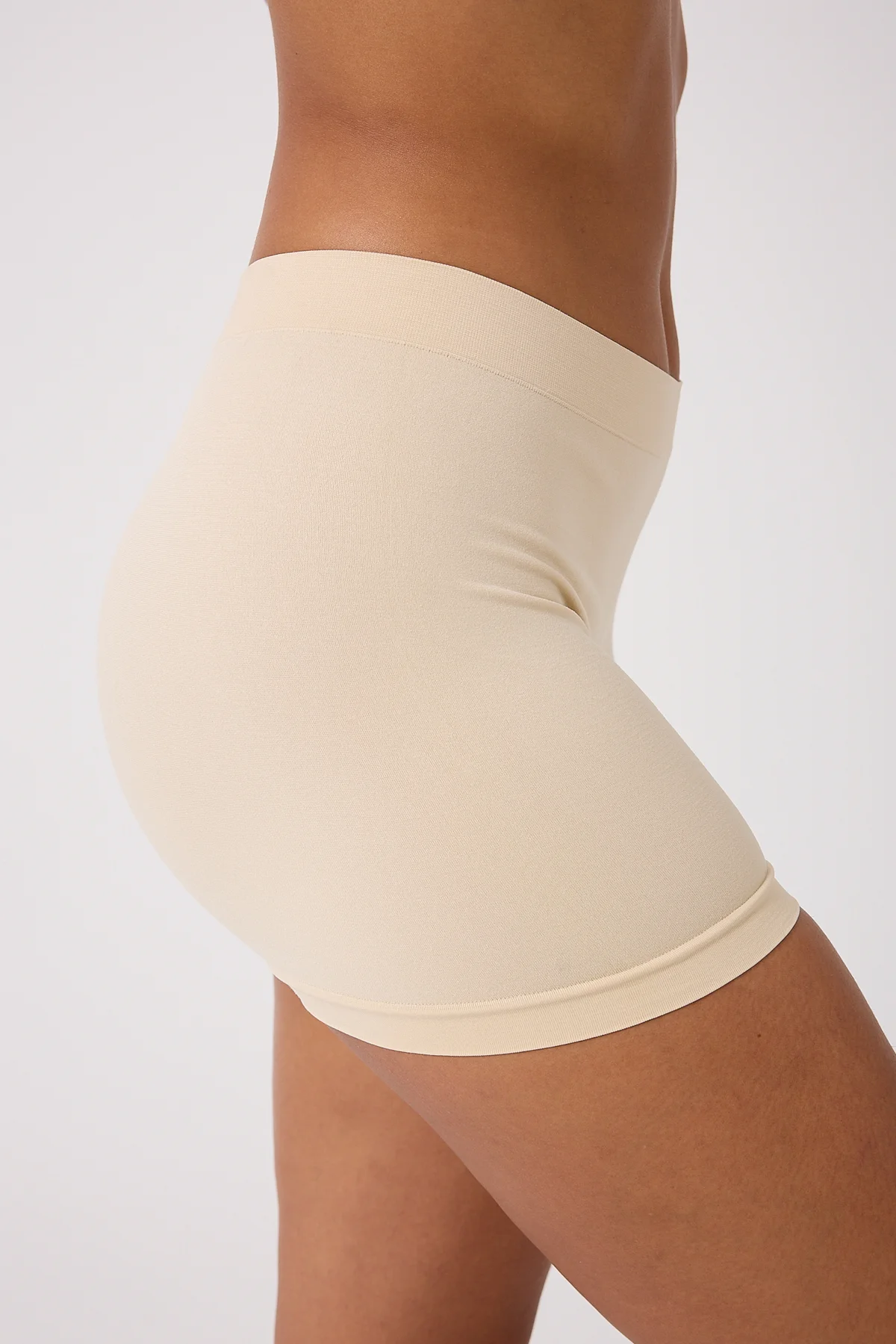 Dikişsiz Basic Esnek Kadın Boxer