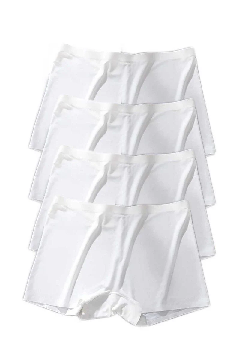 Dikişsiz Mini Şort Boxer – 4'lü Set, İz Yapmaz, Görünmez İç Çamaşırı Fiyatı, Yorumları ve Özellikleri