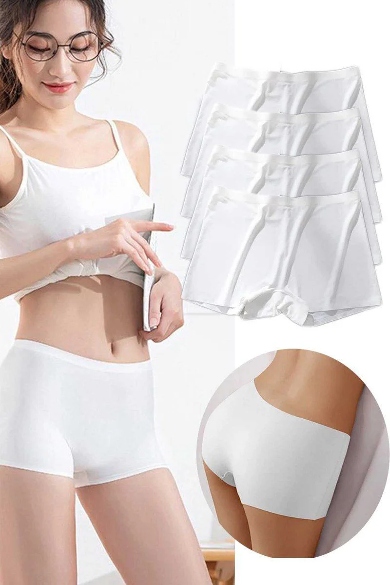 Dikişsiz Mini Şort Boxer – 4'lü Set, İz Yapmaz, Görünmez İç Çamaşırı Fiyatı, Yorumları ve Özellikleri