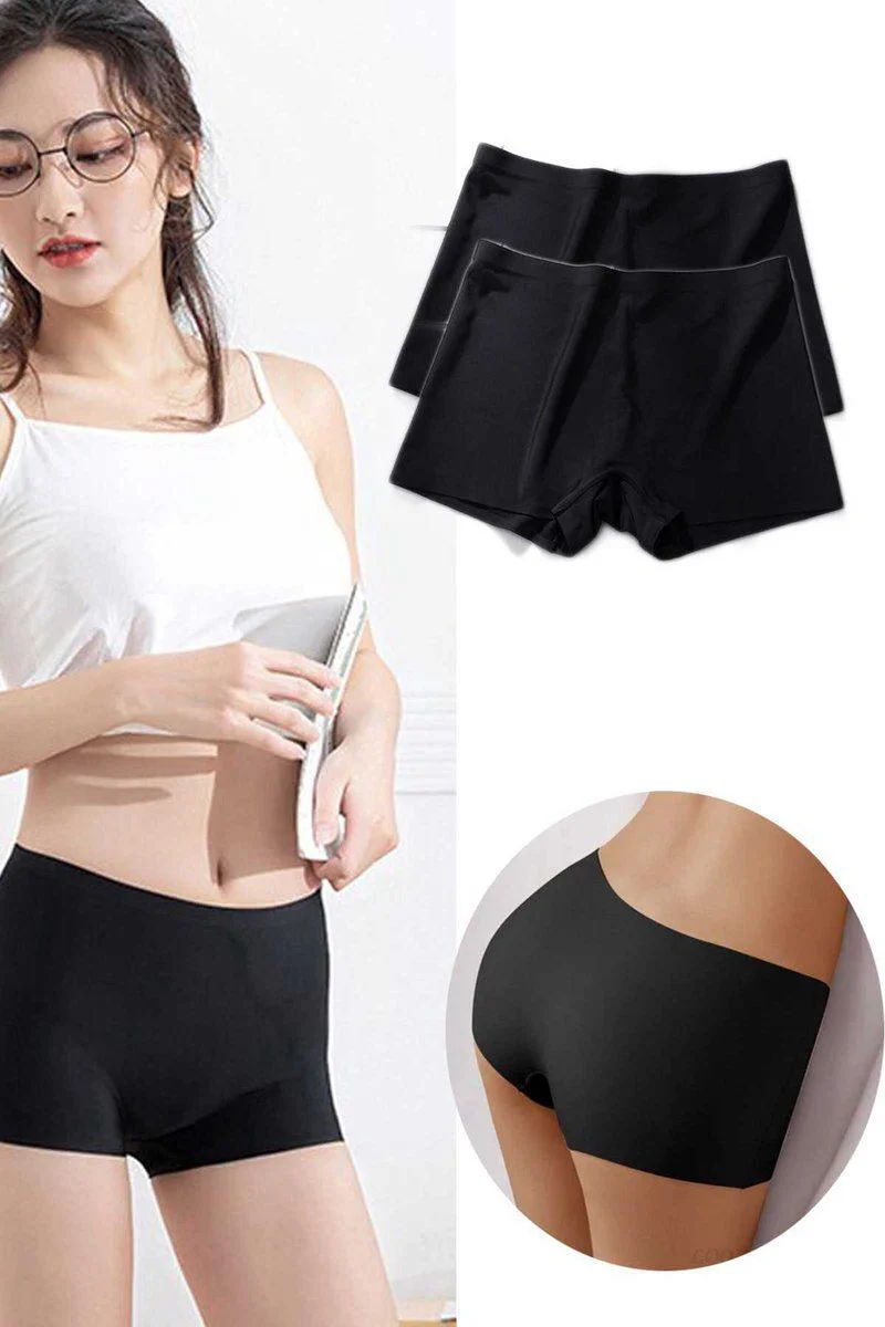 Dikişsiz Mini Şort Boxer – Görünmez, İz Yapmaz 2'li Paket Siyah Fiyatı, Yorumları ve Özellikleri