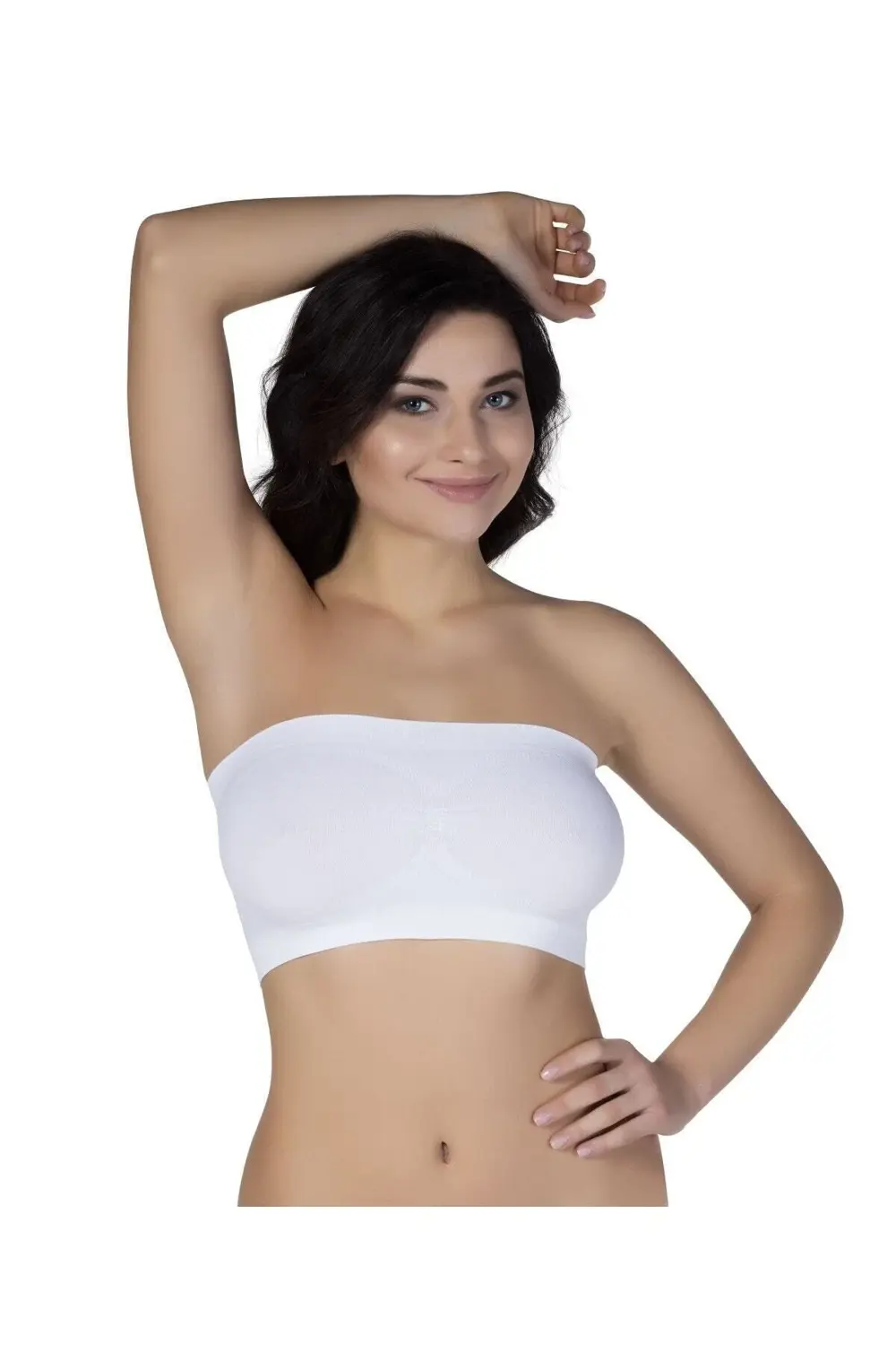 Dikişsiz Pedli Bondeo Kadın Sütyen Beyaz 5313