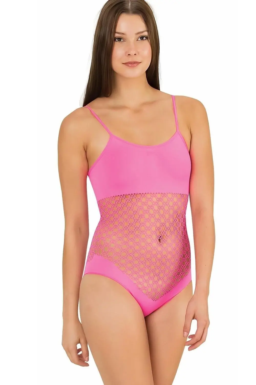 Dikişsiz Sporcu Mikrofiber Kadın Body / Bodysuit 5041