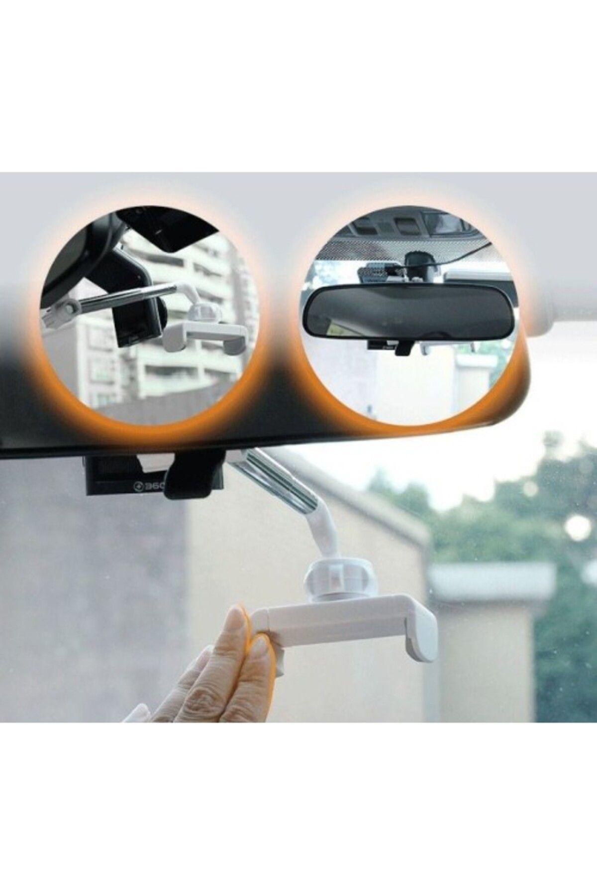 Nice Shop Dikiz Aynasina Takilan Telefon Tutucu , Oto Dikiz Aynasi Telefon Tutucu