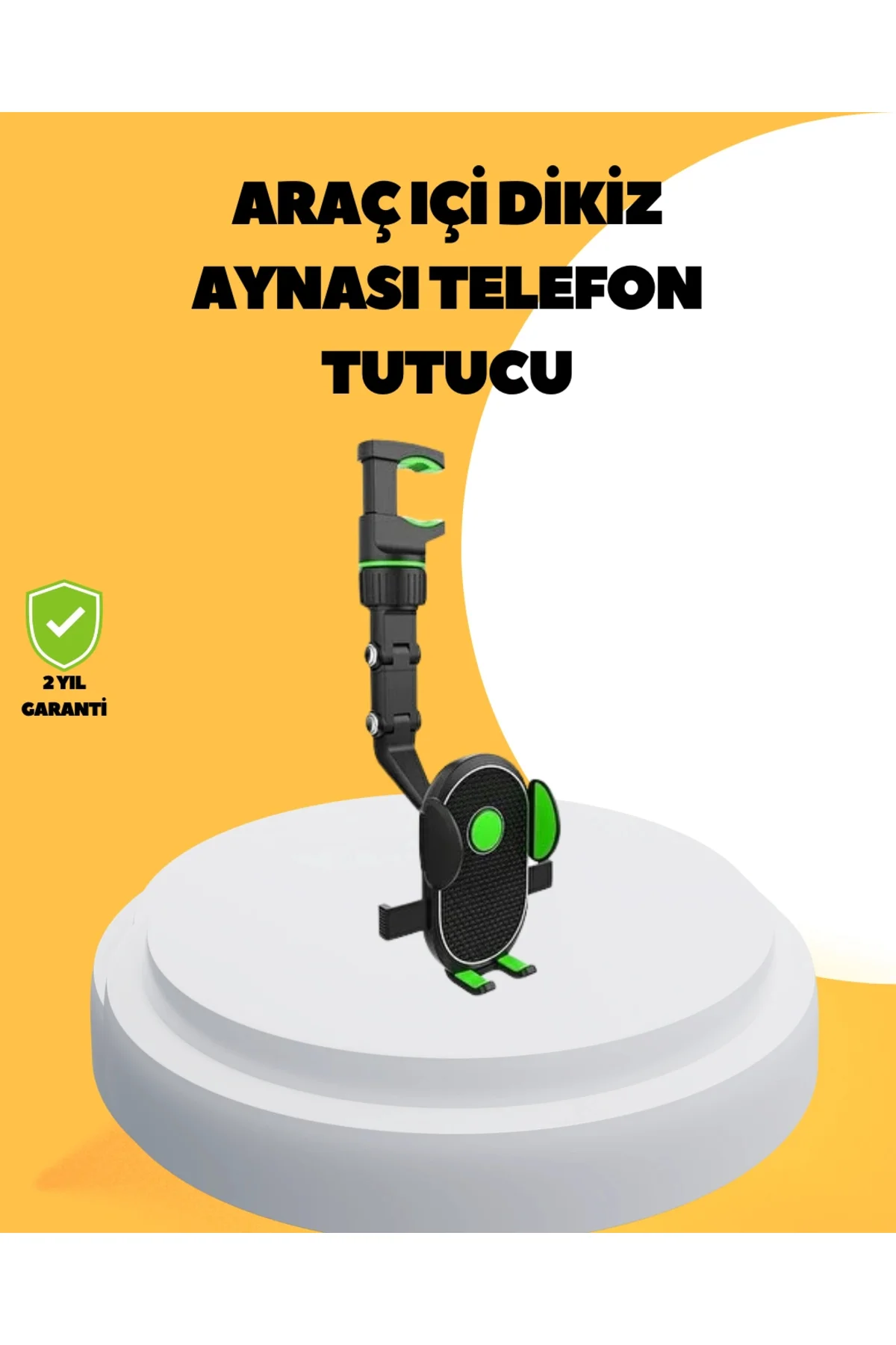 Dikiz Aynasına Takılan Telefon Tutucu Ayarlanabilir Çok Yönlü Ara
