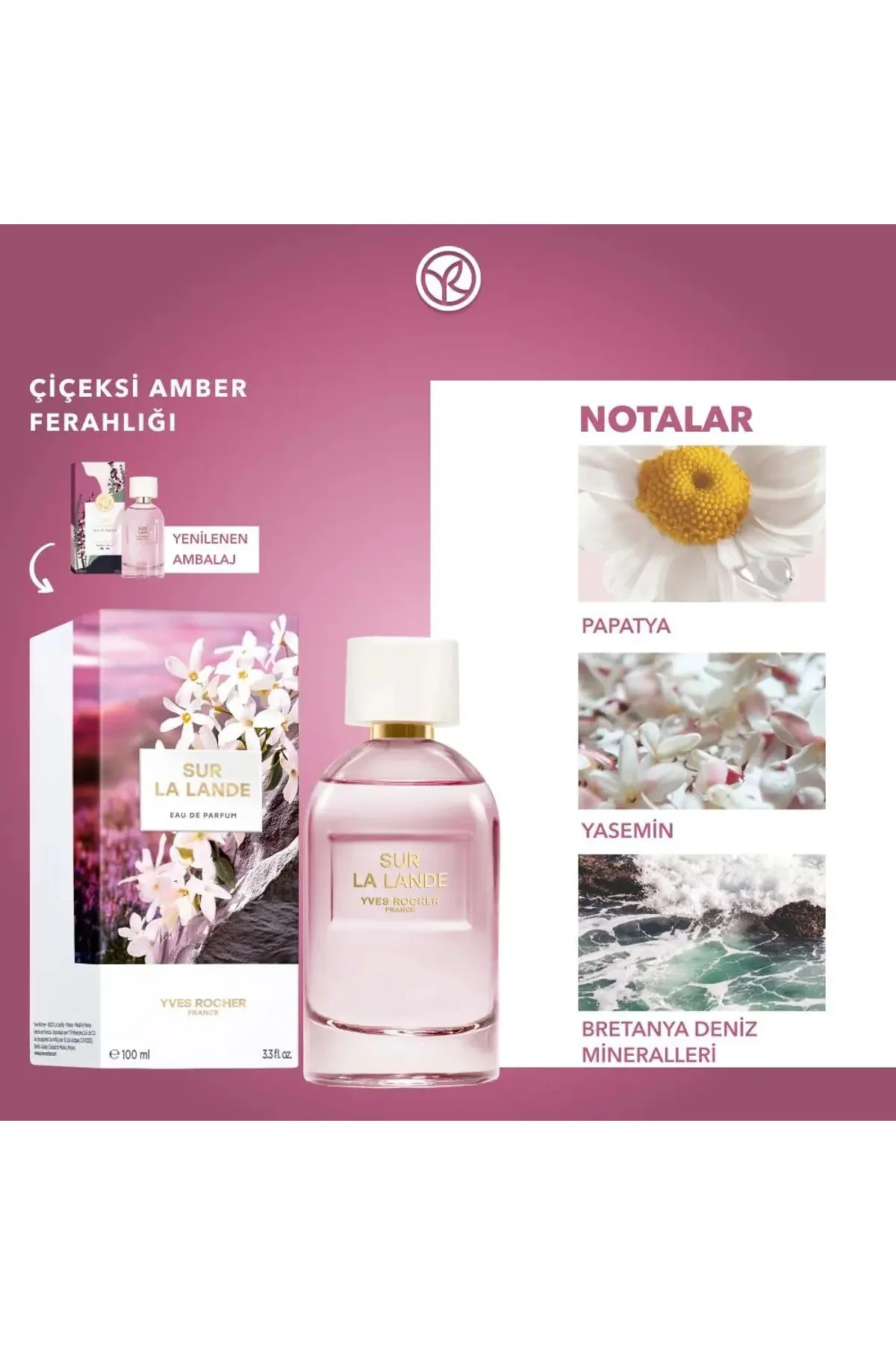 DİKKAT ÇEKEN Çiçeklerinin Hoş Kokusu İle Buluştu Sur La Lande Edp