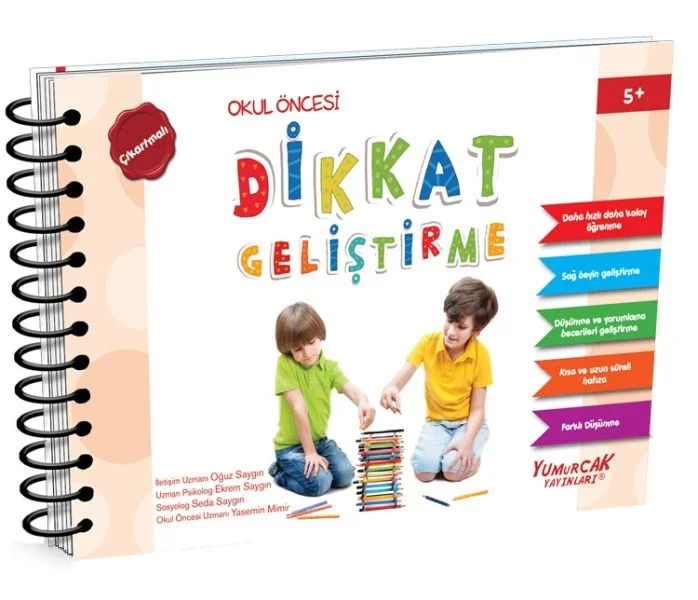 Dikkat Geliştirme 5 Yaş Kitabı Fiyatı, Yorumları ve Özellikleri