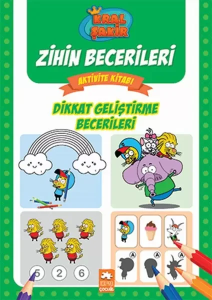 Dikkat Geliştirme Becerileri - Kral Şakir Zihin Becerileri Aktivi