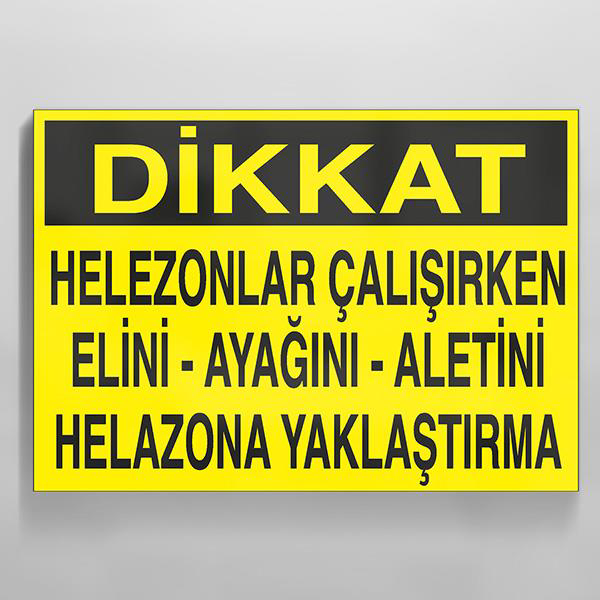 Technopa Dikkat Helezonlar Çalişirken Elini Ayagini Aletini Helazona Yakla