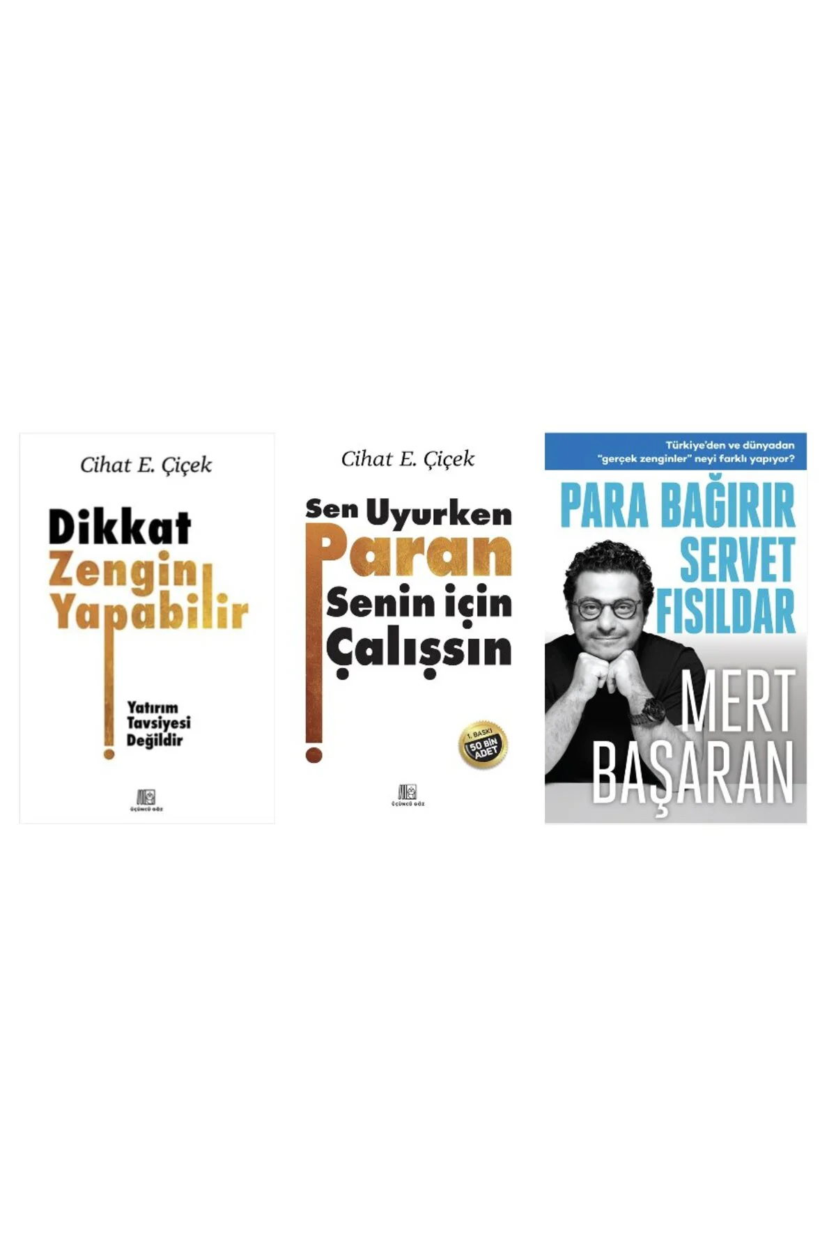 dikkat zengin yapabilir+sen uyurken paran senin icin calissin+para bagirir servet fisildar=(3kitap) Fiyatı, Yorumları ve Özellikleri