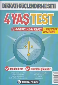 Dikkati Güçlendirme Seti 4 Yaş Test