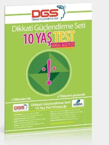 Dikkati Güçlendirme Seti 10 Yaş Test