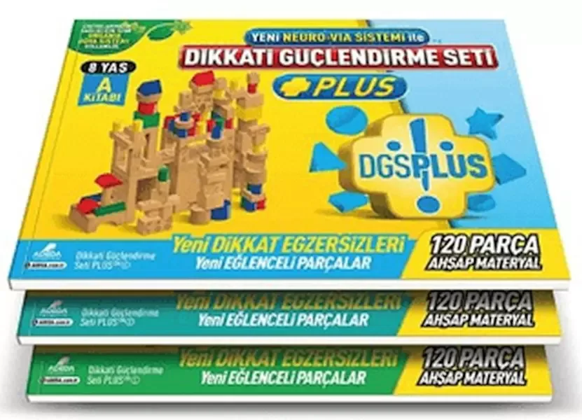 Dikkati Güçlendirme Seti Plus 8 Yaş Kitap Fiyatı, Yorumları ve Özellikleri
