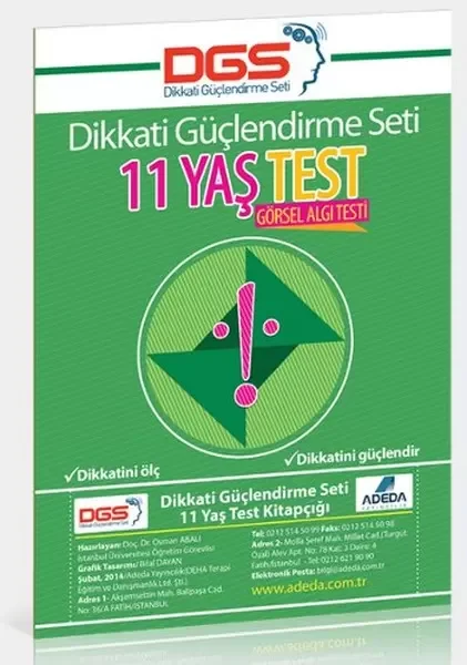 Dikkati Güçlendirme Seti  6. Sınıf – 12 Yaş