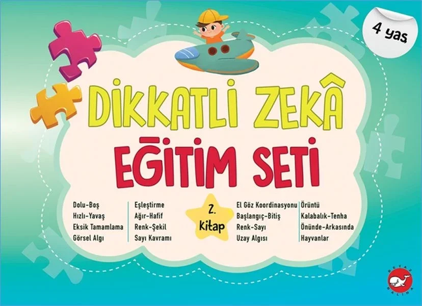 Dikkatli Zekâ Eğitim Seti 2. Kitap (4 Yaş) Fiyatı, Yorumları ve Özellikleri