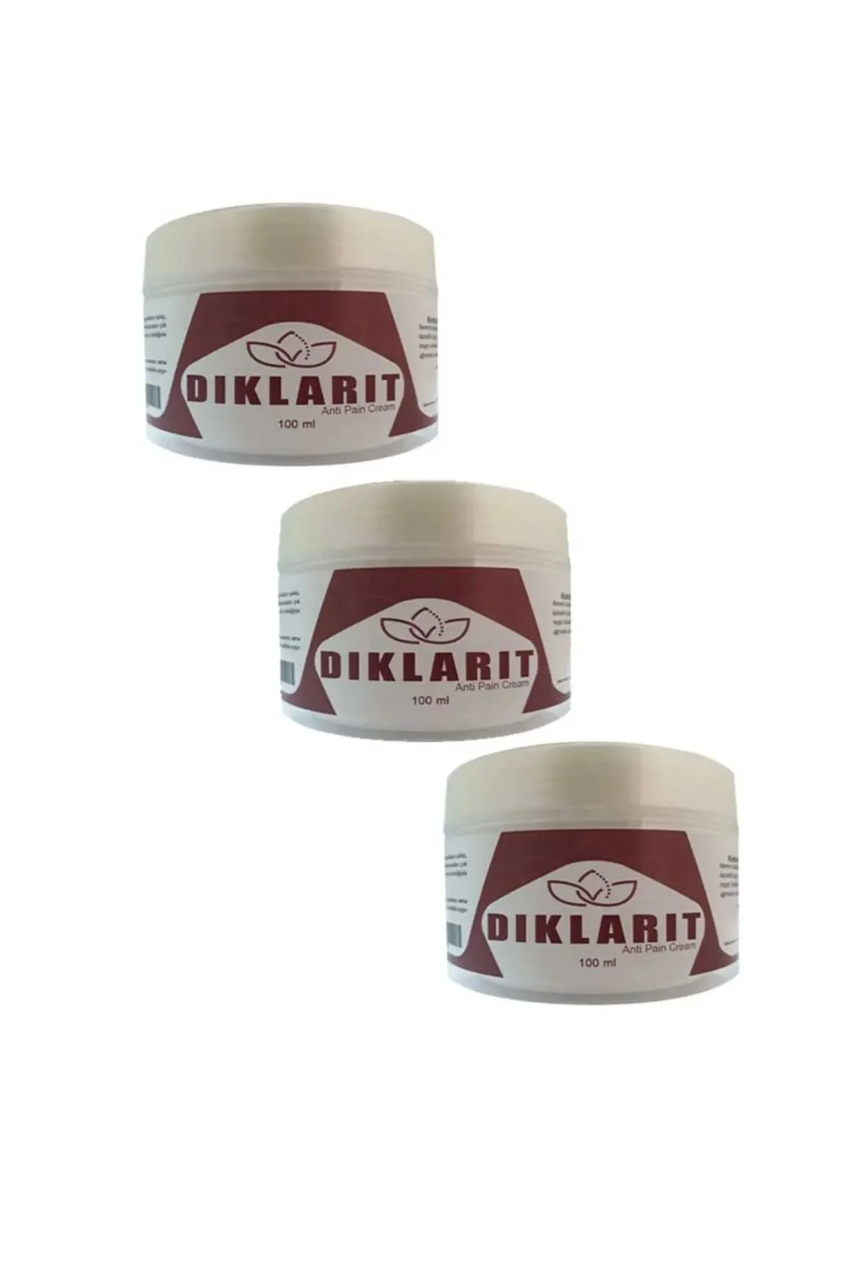Diklarit Rahatlama Kremi 100 ml x 3 Adet - Kas ve Eklemler İçin Rahatlama Kremi