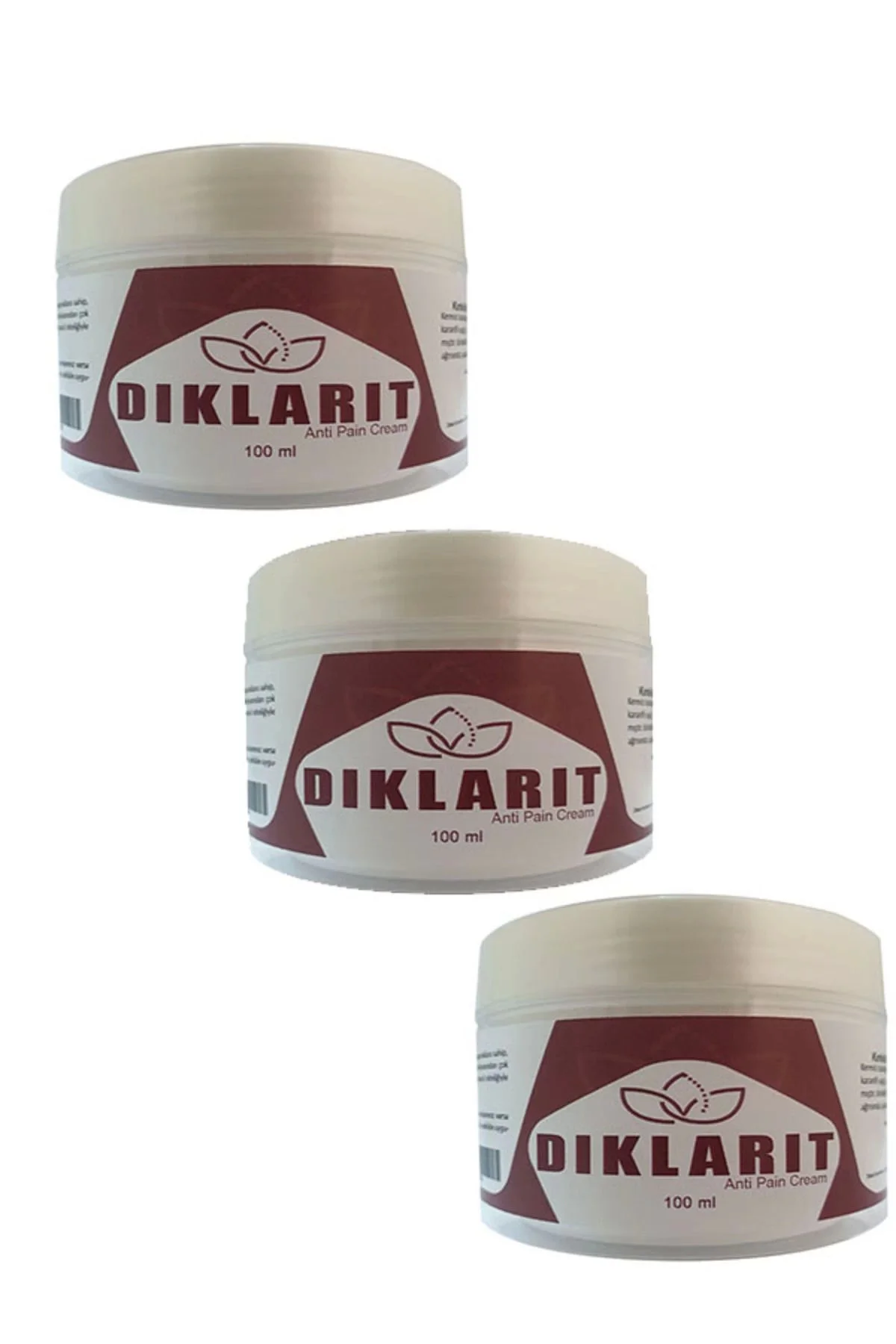 Diklarit Rahatlatıcı Bakım Kremi 100 ml x 3 — Cilt Bakımı ve Rahatlama