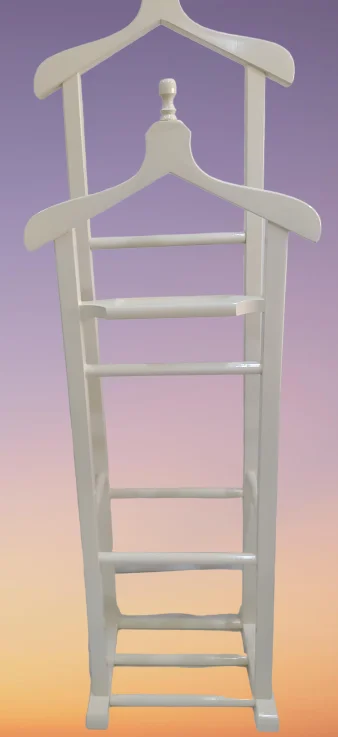 Dilsiz Uşak 17920 ÇİFT TEPE Model Parlak BEYAZ Lake Boya Askılık 