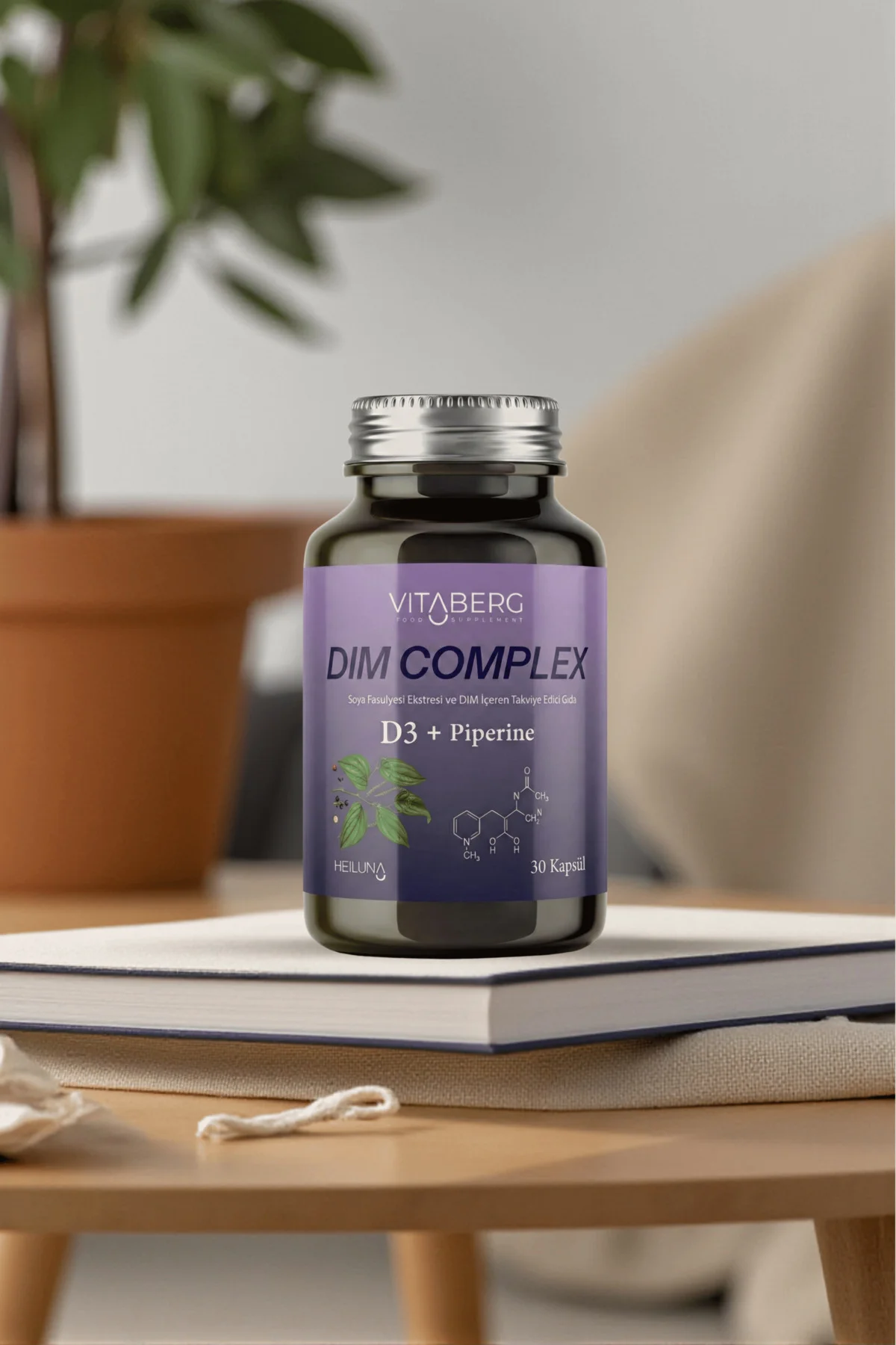 Dim Complex 30 Kapsül | DIM 100 mg, D3 ve Bitkisel Ekstreler İçer