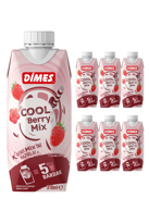 Dimes Cool Berry 310 ml 6 lı Paket Dimes Cool Berry 310 ml 6 lı Paket