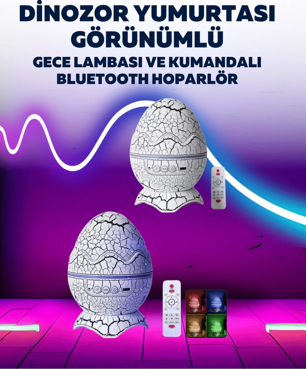 Dinazor Yumurta Gece Lambası Diğer