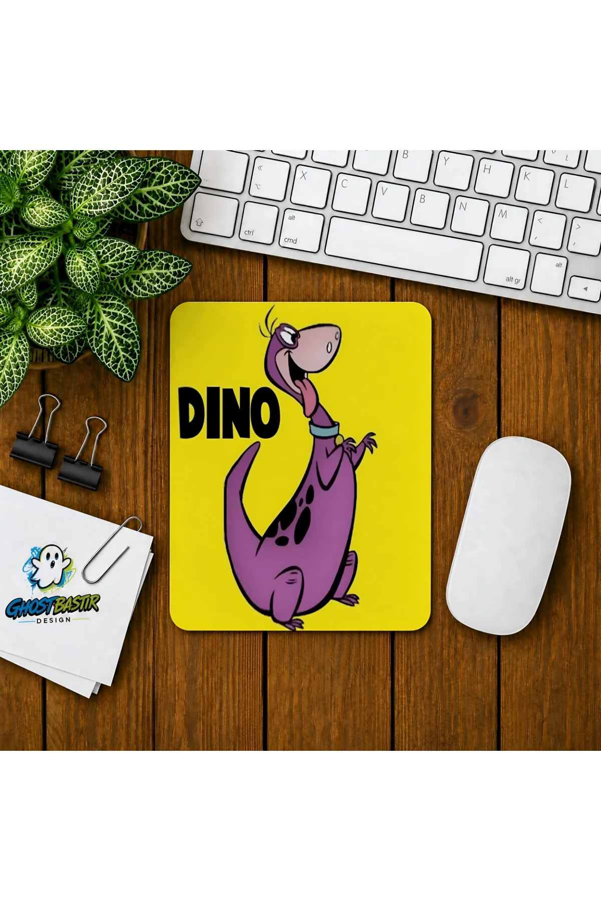 Dino Baskılı Oyuncu Mousepad 058