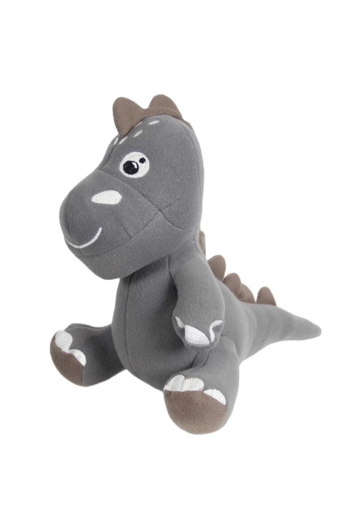 Dino Peluş Oyuncak Gri 25 cm
