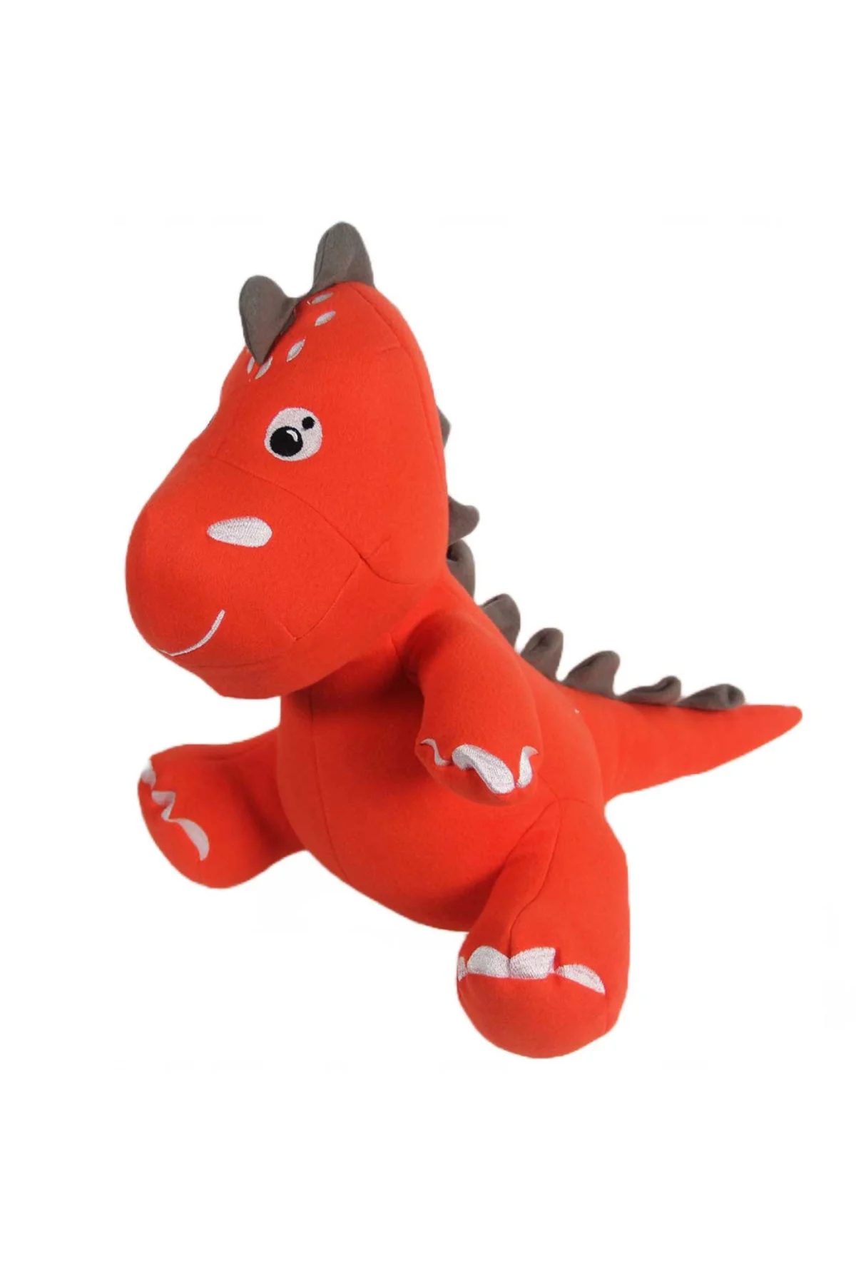 Dino Peluş Oyuncak Turuncu 40 cm