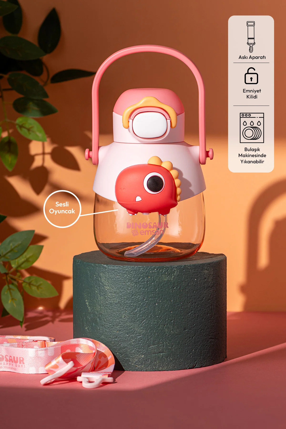 Dino Suluk Pembe 650 ml