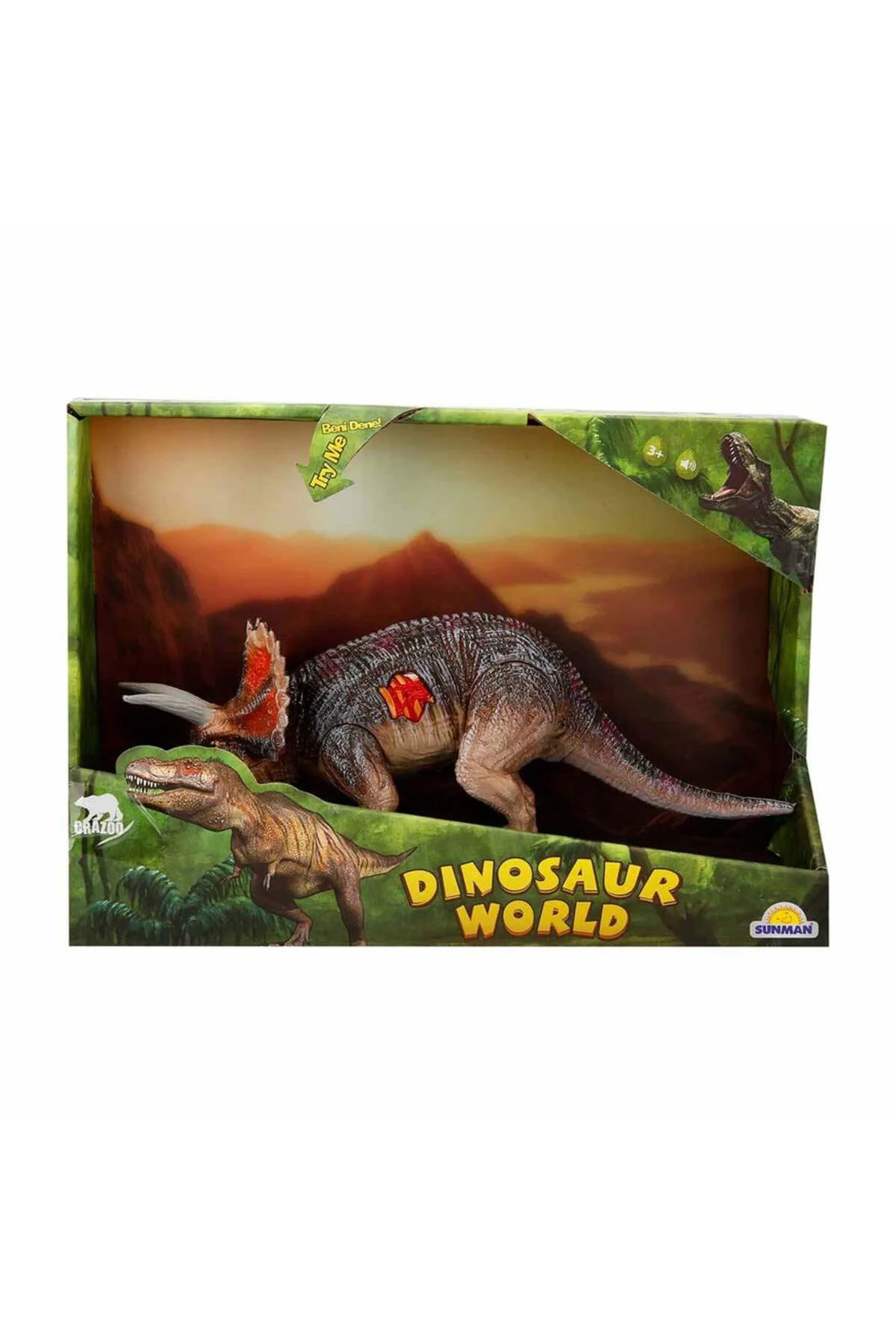 Dinosaur World Sesli Dinozorlar 23 cm