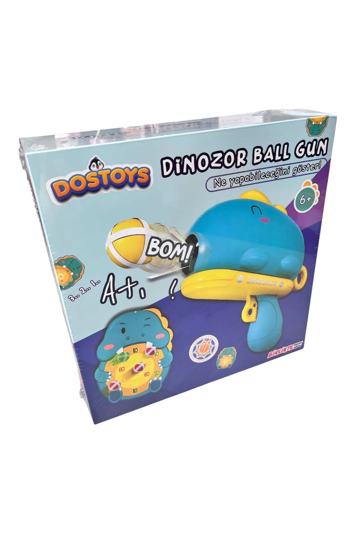 Dinozor Ball Gun Hedef Oyunu